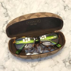 Coach Tortoise Glasses